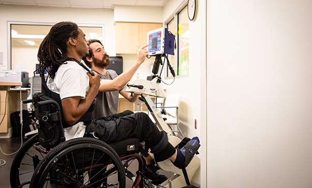 african american in wheelchair